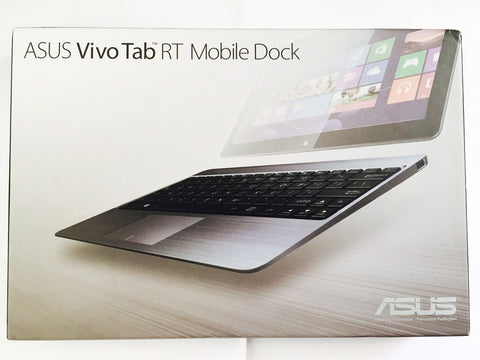 ASUS Vivo Tab RT TF600T Tablet Keyboard Touchpad Charging Dock USB Port Black