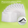 FACE MASK with Filter Pocket Reusable / Washable Protection Mask with Valve