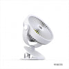 High Quality Portable USB Mini Clip On Desk Fan Rechargeable Portable 18650 Battery 360 Rotation