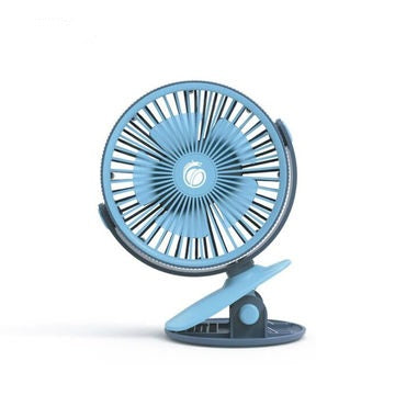 High Quality Portable USB Mini Clip On Desk Fan Rechargeable Portable 18650 Battery 360 Rotation