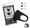 Anti-Haze Washable Reusable Breathable Microfiber Face Mask - Black 2PCS